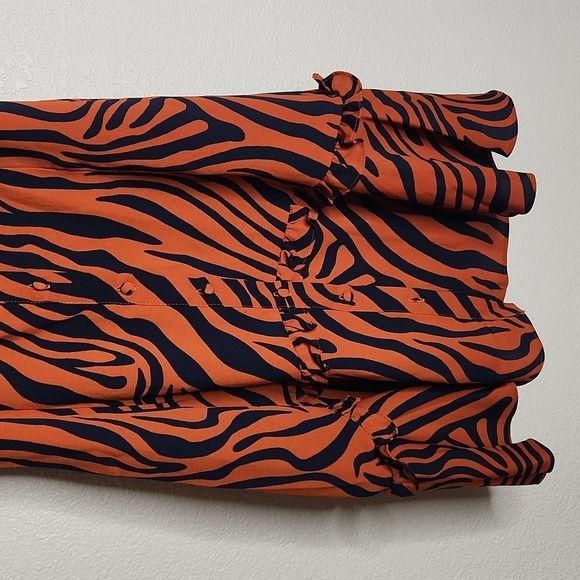 Bar III tiger striped mini dress, size large - Picture 6 of 8